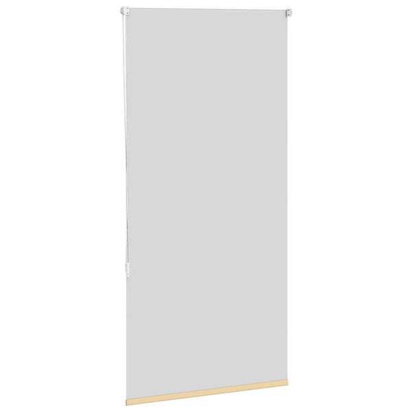 vidaXL Roller Blind Blackout Beige 70x150 cm Fabric Width 65.7 cm Polyester