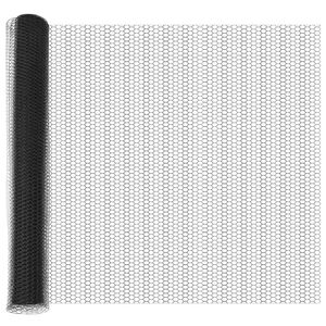 vidaXL Fence Post Grey