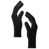 vidaXL Work Gloves 24 pcs Black 8 / M Polyester