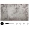 vidaXL Wall Mounted Magnetic Board Glass 100x60 cm
