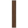 vidaXL Book Cabinet Brown Engineered Wood
