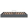vidaXL Storage Bed with Mattress Dark Grey 140 x 190 cm Velvet