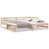 vidaXL Day Bed with Trundle without Mattress 90x200 cm Solid Wood