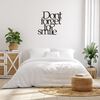 Homemania Wall Decoration Words 70x67 cm Steel Black