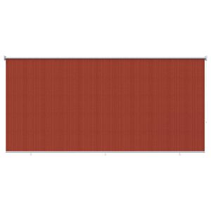 vidaXL Outdoor Roller Blind 90% UV Block Terracota 350 x 230 cm HDPE