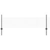 vidaXL Hexagonal Fence with Post 50 x 0.5 m PVC-Coated Steel Grey Mesh