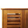 vidaXL Garden Cabinet Natural 90 x 40 x 90cm Solid Acacia Wood