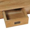 vidaXL Hall Bench Solid Teak 90x30x40 cm