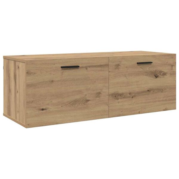 vidaXL Wall-Mounted Cabinet Artisan Oak 100 x 36.5 x 35 cm