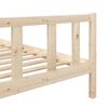 vidaXL Bed Frame without Mattress Small Double Solid Wood