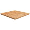 vidaXL Square Table Top Light Brown 60x60x2.5cm Treated Solid Wood Oak