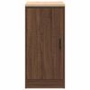 vidaXL Garage Storage Cabinet Brown Oak 40x51x85 cm Solid Wood Pine