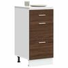 vidaXL Bottom Cabinet Lyon Brown Oak 40x46x81.5 cm Engineered Wood