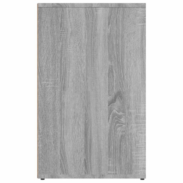 vidaXL Dressing Cabinet Grey Sonoma 80x40x65 cm Engineered Wood