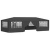 vidaXL Party Tent | Anthracite | Polyethylene, Steel | 4x9 m | Foldable
