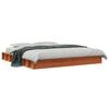 vidaXL Bed Frame | Wax Brown | Solid Pine Wood, Plywood | 180x200 cm | Durable