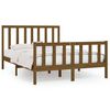 vidaXL Bed Frame without Mattress Honey Brown 160x200 cm Solid Wood