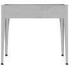 vidaXL Garden Planter 100.5x40.5x90 cm Galvanised Steel