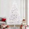 vidaXL Artificial Christmas Tree White 240 cm PVC and Metal