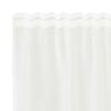 vidaXL Lace Curtain with Curtains Floral White 220 x 400 cm Polyester