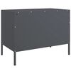 vidaXL TV Cabinets 2 pcs Anthracite 68x39x50.5 cm Steel