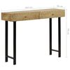 vidaXL Console Table Solid Mango Wood 102x30x79 cm