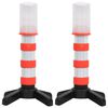 vidaXL Electronic Road Flashlights 2 pcs 10.5x8x21 cm
