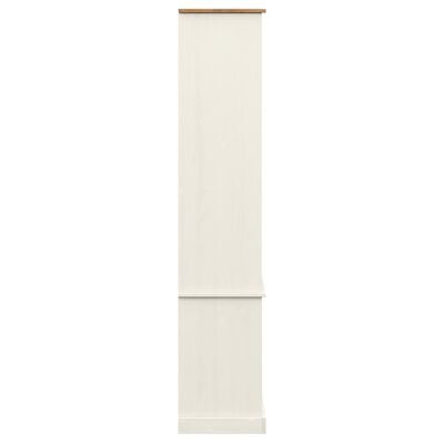 vidaXL Bookcase VIGO White 85x35x170 cm Solid Wood Pine