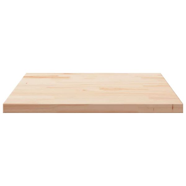 vidaXL Table Top 90x90x2.5 cm Solid Wood Pine Square