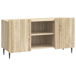 vidaXL TV Cabinet 102 x 34.5 x 52 cm Sonoma Oak Engineered Wood