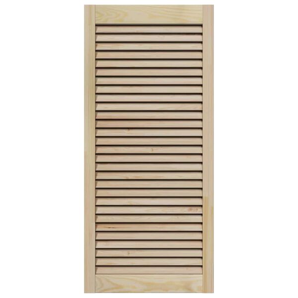 vidaXL Cabinet Door Natural 110 x 49.5 x 2.1 cm Solid pine wood