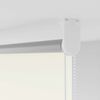 vidaXL Roller Blind Blackout Off White 155x230 cm Fabric Width 151.6 cm Polyester