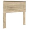 vidaXL Headboard Sonoma Oak Engineered wood