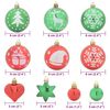 vidaXL Christmas Bauble Set 40 pcs Red and Green Plastic
