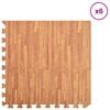vidaXL Puzzle Exercise Mats 12 pcs Brown 4.32 ㎡ EVA Foam