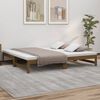 vidaXL Pull-out Day Bed without Mattress Honey Brown 2x(90x190) cm