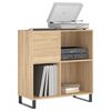 vidaXL Record Cabinet Sonoma Oak 84.5x38x89 cm Engineered Wood