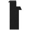 vidaXL Reception Desk Black 100x50x103.5 cm Engineered Wood