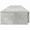 vidaXL Bed Drawers Concrete Grey 200 x 36.5 x 16.5 cm Engineered Wood