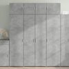 vidaXL Highboard Concrete Grey 80x42.5x185 cm Engineered Wood