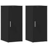 vidaXL Shoe cabinets 32 x 35 x 70 cm Black
