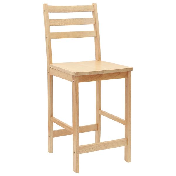 vidaXL Dining Chairs 2 pcs Natural 40 x 47.5 x 99.5 cm