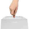 LECHUZA Planter Cubico Color 40 ALL-IN-ONE White 13150