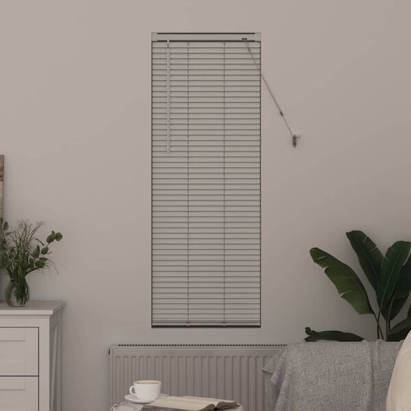 vidaXL Venetian Blinds Height Adjustable White 175 x 45 cm Aluminium