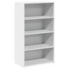 vidaXL Highboard White 70x41x124 cm Engineered Wood