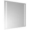 vidaXL LED Bathroom Mirror 40x40 cm