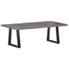 vidaXL Coffee Table with Live Edges 115x60x40 cm Solid Acacia Wood