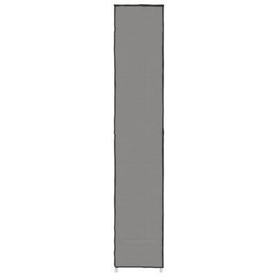 vidaXL Shoe Cabinet Grey 60x30x166 cm Fabric