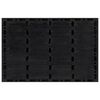 vidaXL Door Mat Rectangular 40x60 cm Rubber and Coir