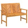 vidaXL Garden Bench 109 cm Solid Wood Acacia